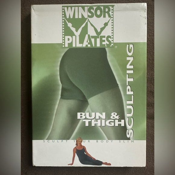 Winsor Pilates Bun & Thigh Sculpting DVD workout exercise video - Picture 1 of 2